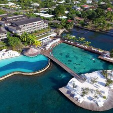 Spacifica Travel Te Moana Tahiti Resort Aerial