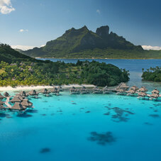 Air Tahiti Nui Hotel overwater bungalows Bora Bora GLe Bacon