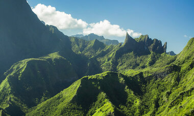 Tahiti mountain