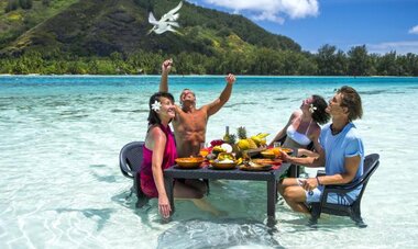 Lagoon Tour with Motu (islet) picnic is an iconic experience in the islands of Tahiti.
