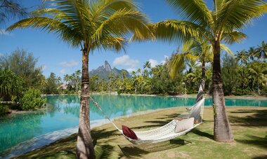Relaxation at the St. Regis Bora Bora Spa Beach