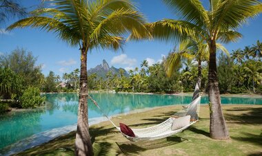 St. Regis Bora Bora Iridium Spa Beach Relaxation at the St. Regis Bora Bora Spa Beach