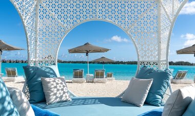 St. Regis Bora Bora Main Beach St. Regis Bora Bora main beach cabana