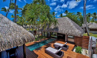 Kia Ora Resort & Spa Rangiroa Villa with Pool at Kia Ora Resort & Spa Rangiroa