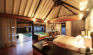 Kia Ora Resort & Spa Rangiroa Villa with Pool at Kia Ora Resort & Spa Rangiroa