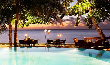 Le Tahiti Poolside Sunsets