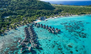 Sofitel Kia Ora Moorea Beach Resort & Spa Aerial View of the Sofitel Kia Ora Moorea Beach Resort