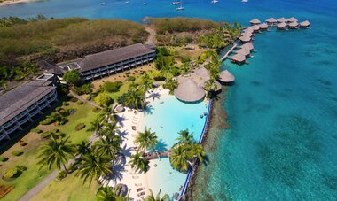 Te Moana Air Tahiti Aerial View