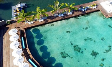 Spacifica Travel Te Moana Tahiti Resort Pool Spacifica Travel Te Moana Tahiti Resort Pool