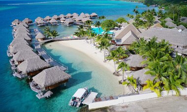 Manava Beach Resort & Spa Moorea, Aerial View