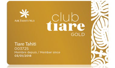 Air Tahiti Nui Club Tiare Gold