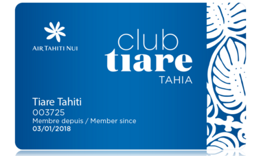 Air Tahiti Nui Club Tiare Tahia