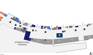 Airport map AKL Airport map AKL