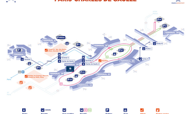 Plan Aéroport CDG Plan Aéroport CDG