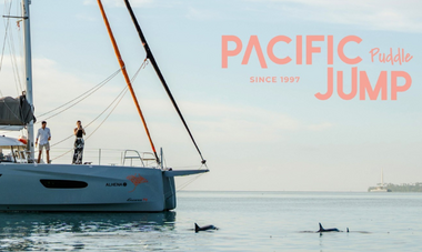 Voilier de la pacific puddle jump