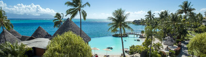 Spacifica Travel Intercontinental Tahiti Resort and Spa View from Premium Ocean View