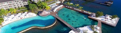 Spacifica Travel Te Moana Tahiti Resort Aerial