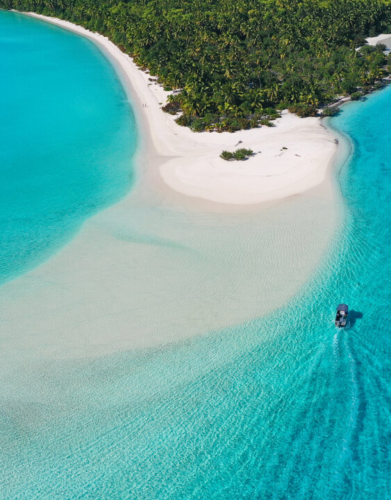 Cook Islands / Aitutaki - One Foot Islands 