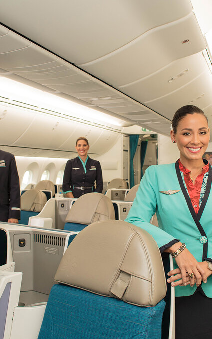 Air Tahiti Nui Poerava business crew