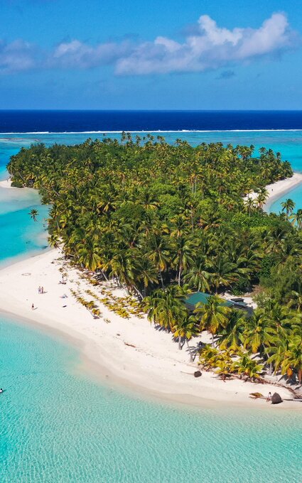 One Foot Islands, Aitutaki - Cook Islands Tourism